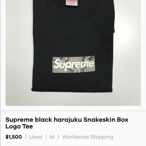 HARAJUKU SUPREME BOX LOGO SHIRT
